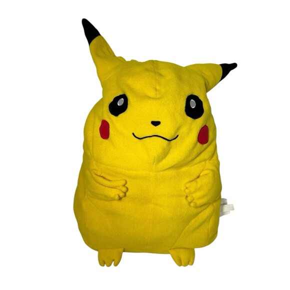 Vintage 1999 Large Pokemon Pikachu Cuddle Pillow by Nintendo.  Fast Shipping - Picture 1 of 14